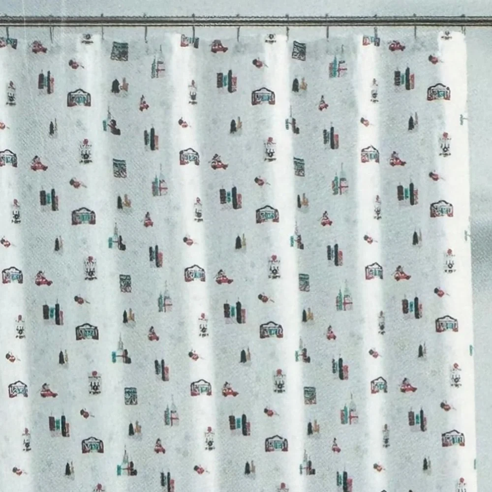 Kate Spade New York Holiday In The City Shower Curtain
